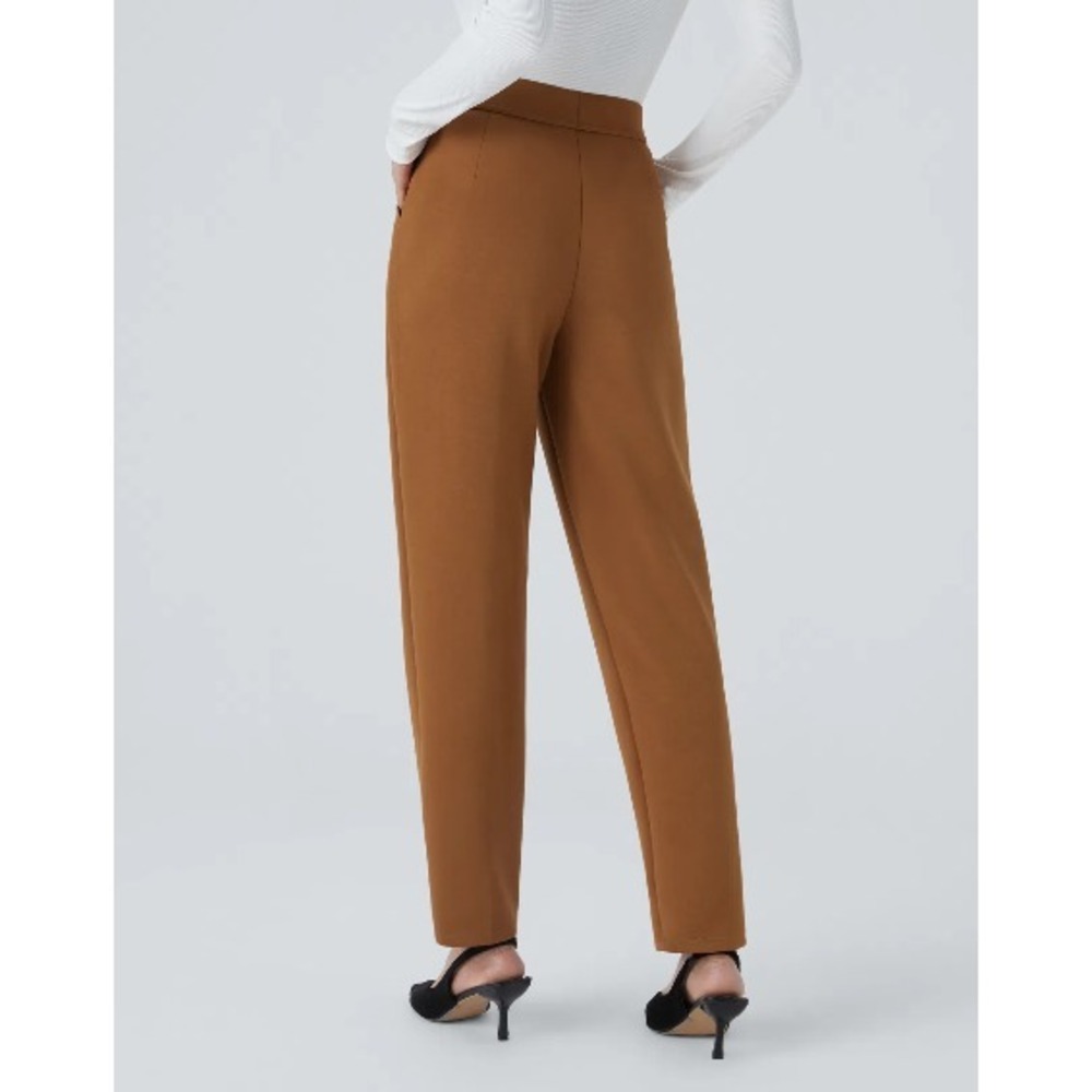Halara Flex High Waisted Pocket Tapered Work Pants Size Small Glazed Ginger Rust - Picture 2 of 11